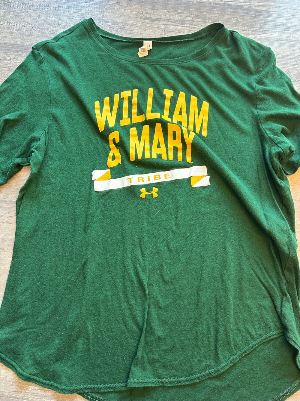 Under Armour Green William & Mary 'Tribe' Long Sleeve Shirt